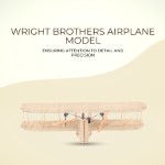 AJ043 Wright Brothers Airplane 